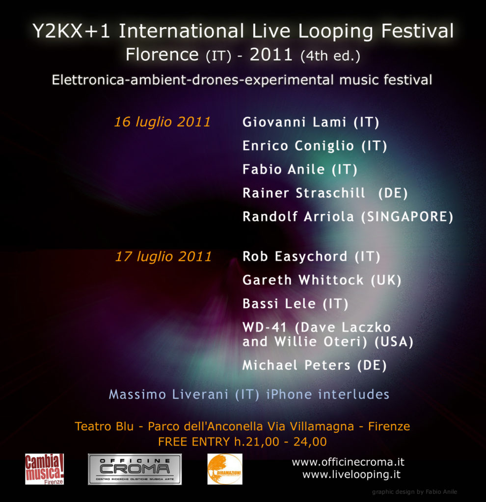 International live looping festival Florence Officine Croma
